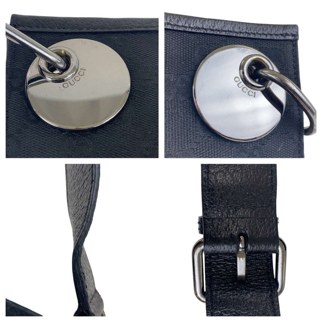 Gucci GG Canvas/Leather Shoulder Bag 120841