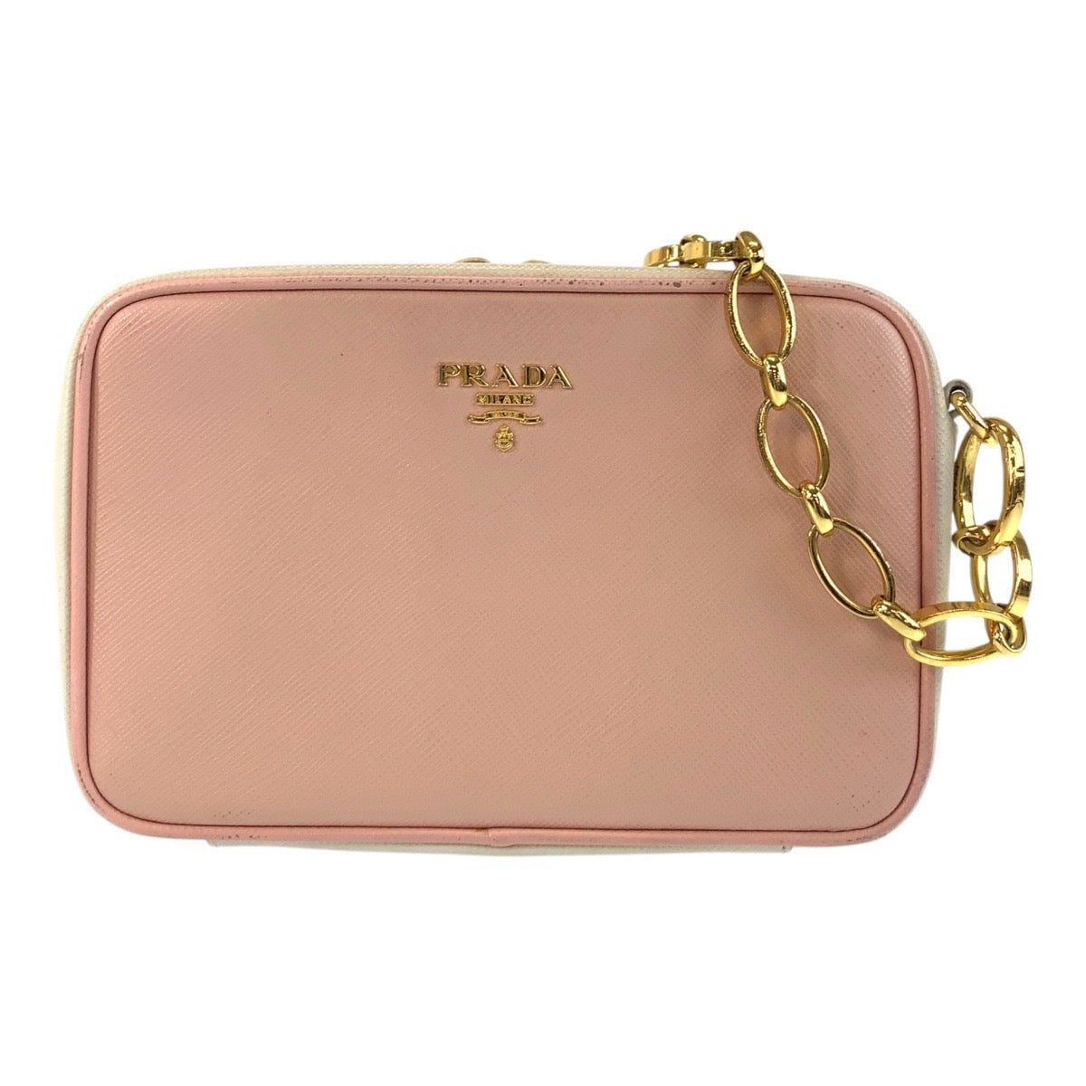 Prada Saffiano Leather Shoulder Bag 502396