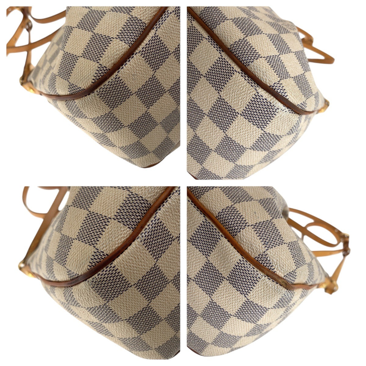 Louis Vuitton Siracusa PM Damier Azur Shoulder Bag