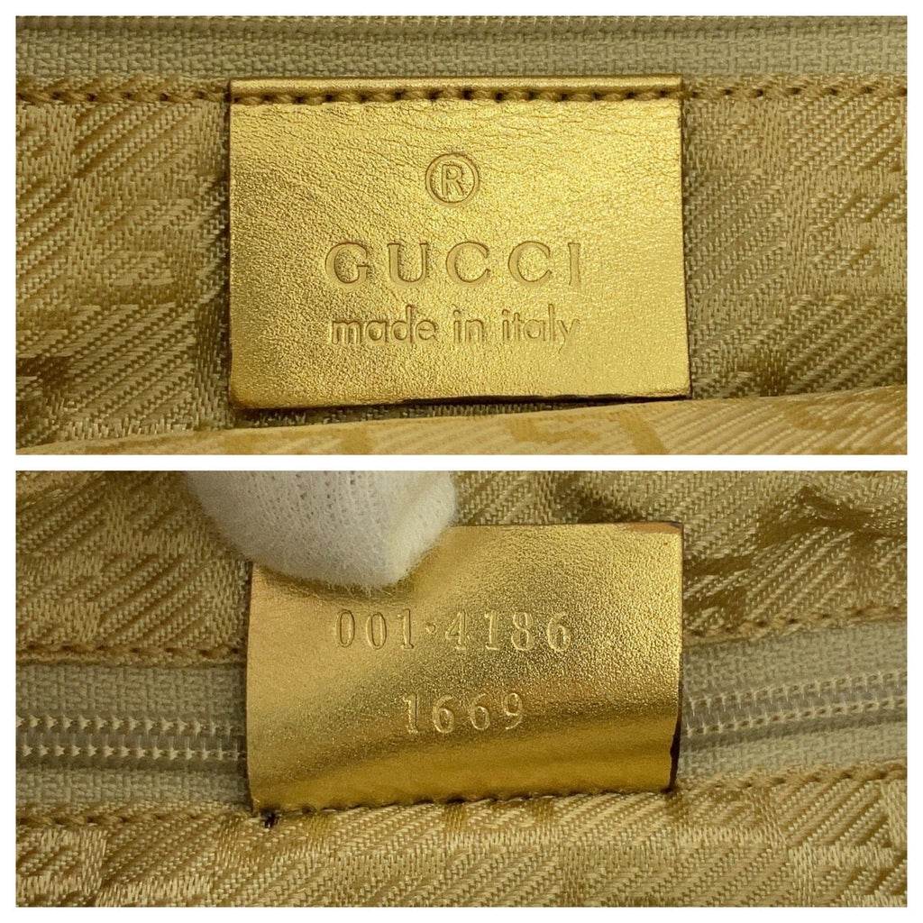 Gucci Sherry Line Canvas Shoulder Bag