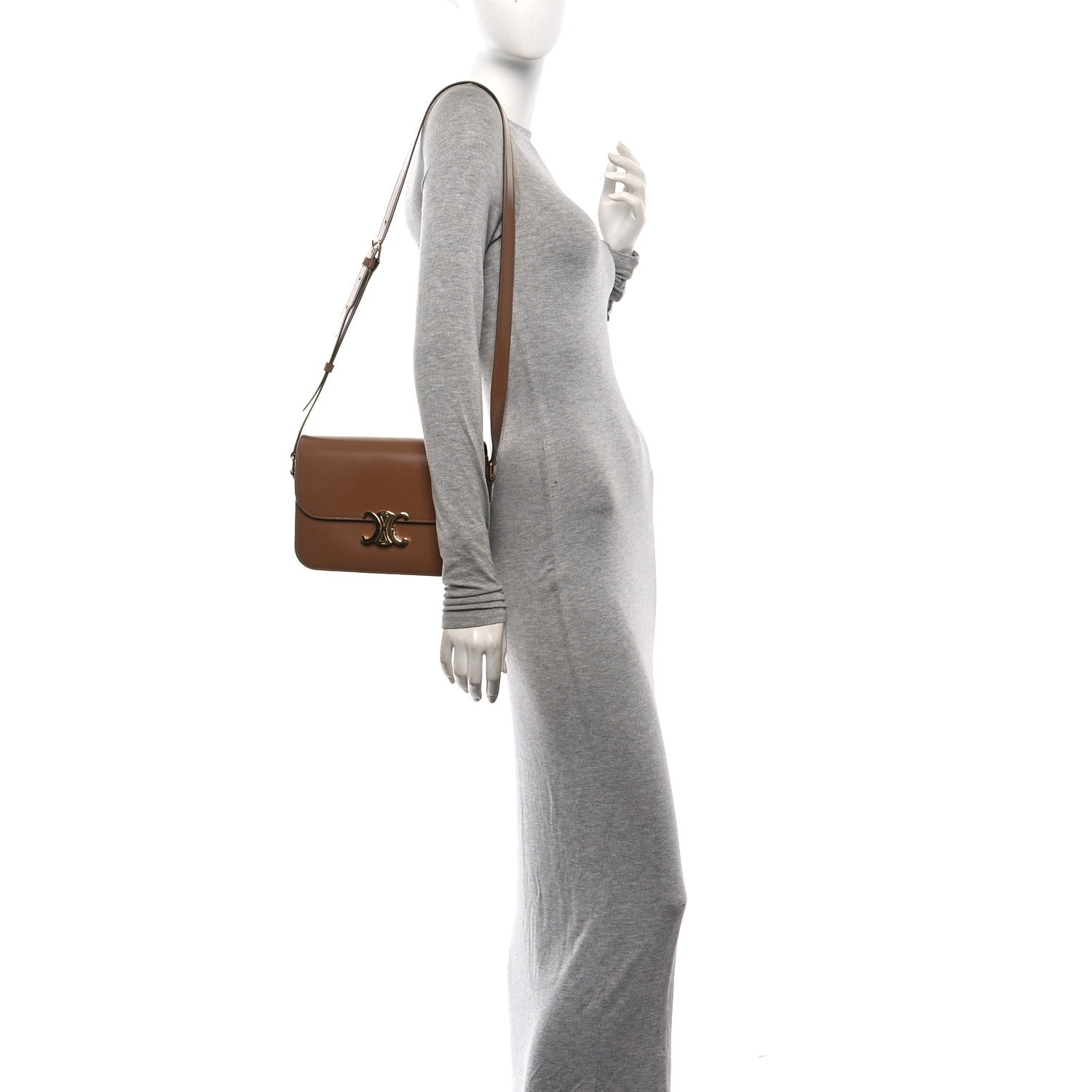 Shiny Calfskin Teen Triomphe Bronze