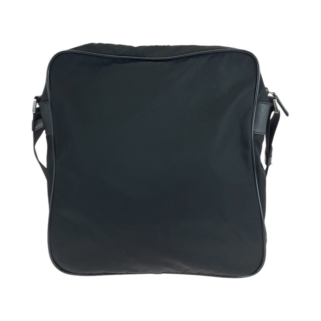 Prada Tessuto Nylon/Leather Shoulder Bag