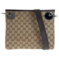 Gucci GG Canvas Leather Shoulder Bag