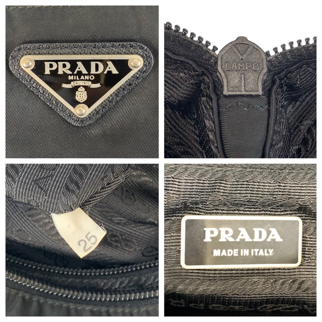 Prada Tessuto Saffiano Shoulder Bag