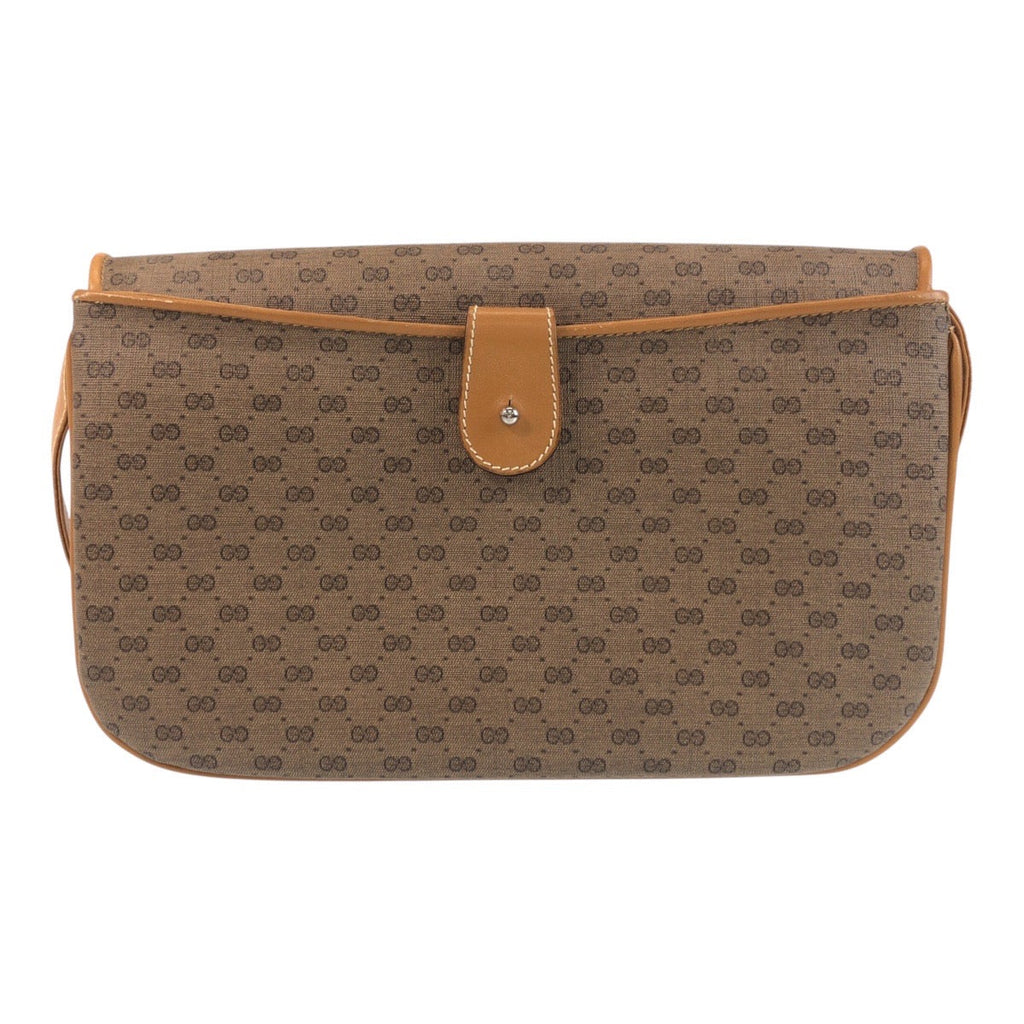 Gucci Old Gucci Micro GG PVC Leather Shoulder Bag