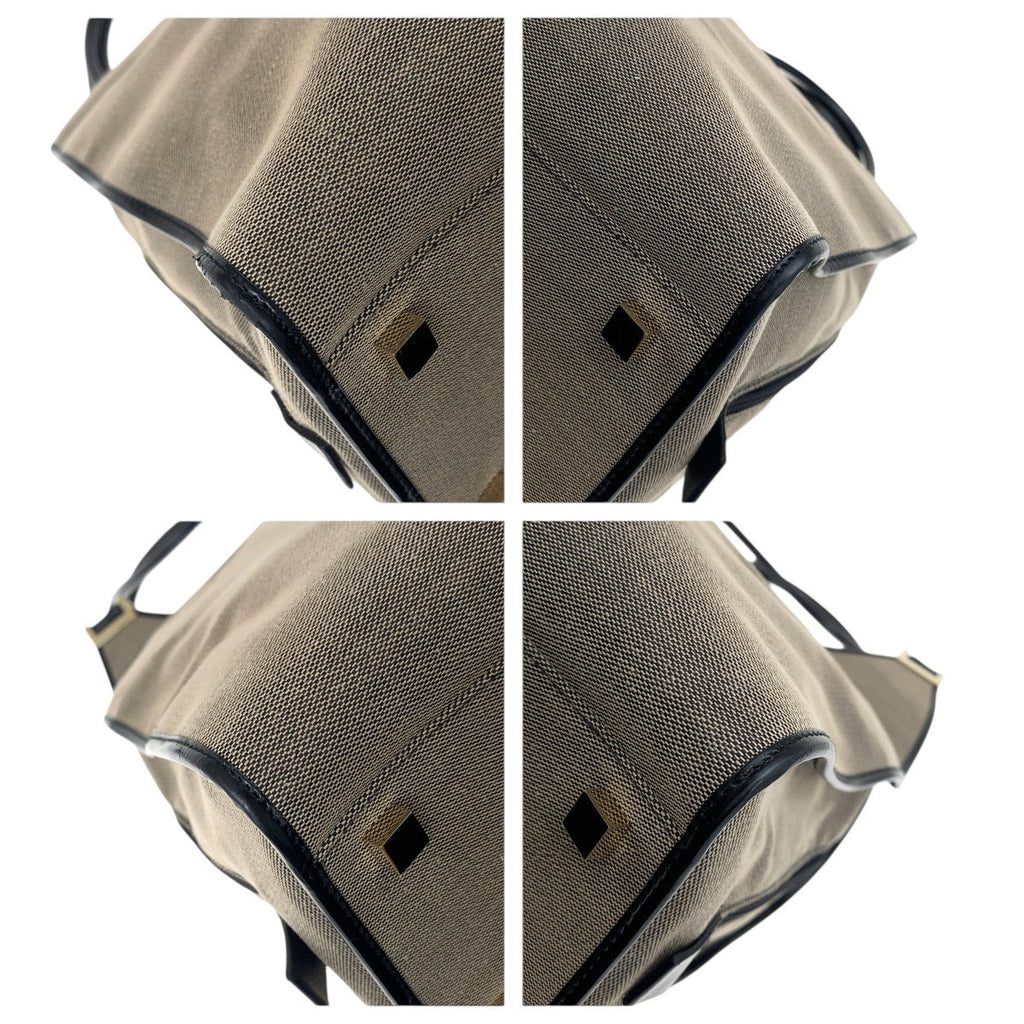 Gucci Jackie Canvas/Leather Shoulder Bag
