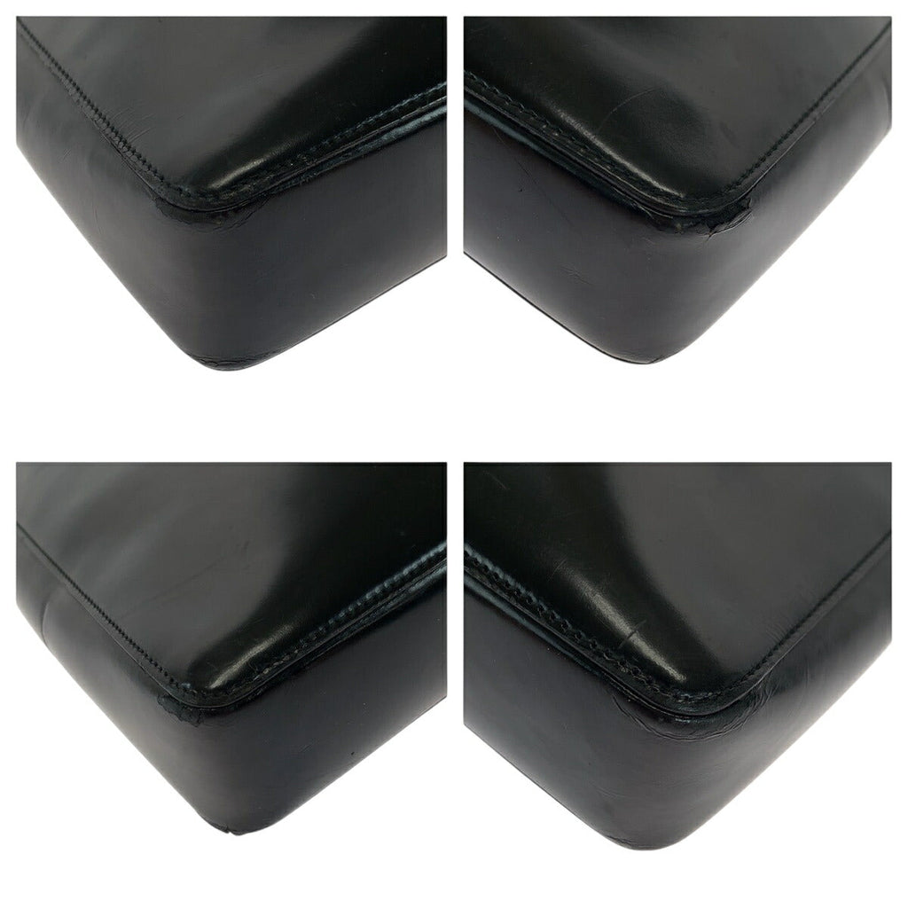 Gucci Sherry Line Patent Leather Shoulder Bag