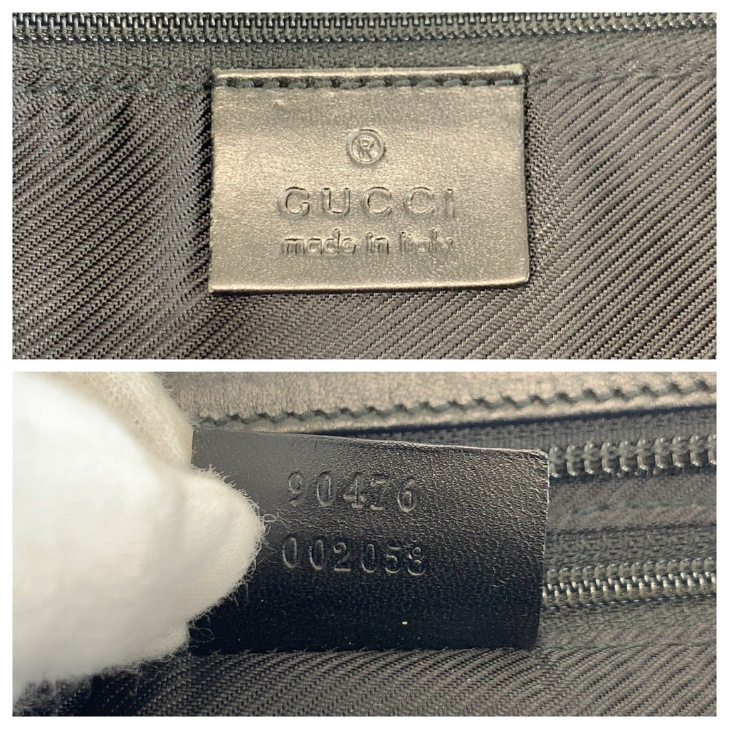 Gucci GG Canvas Leather Shoulder Bag
