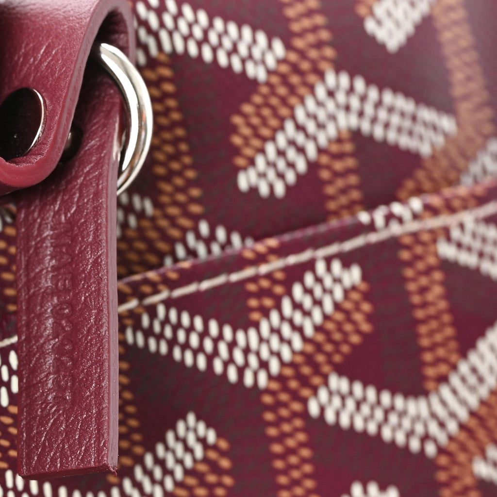 Goyardine Boheme Hobo Burgundy