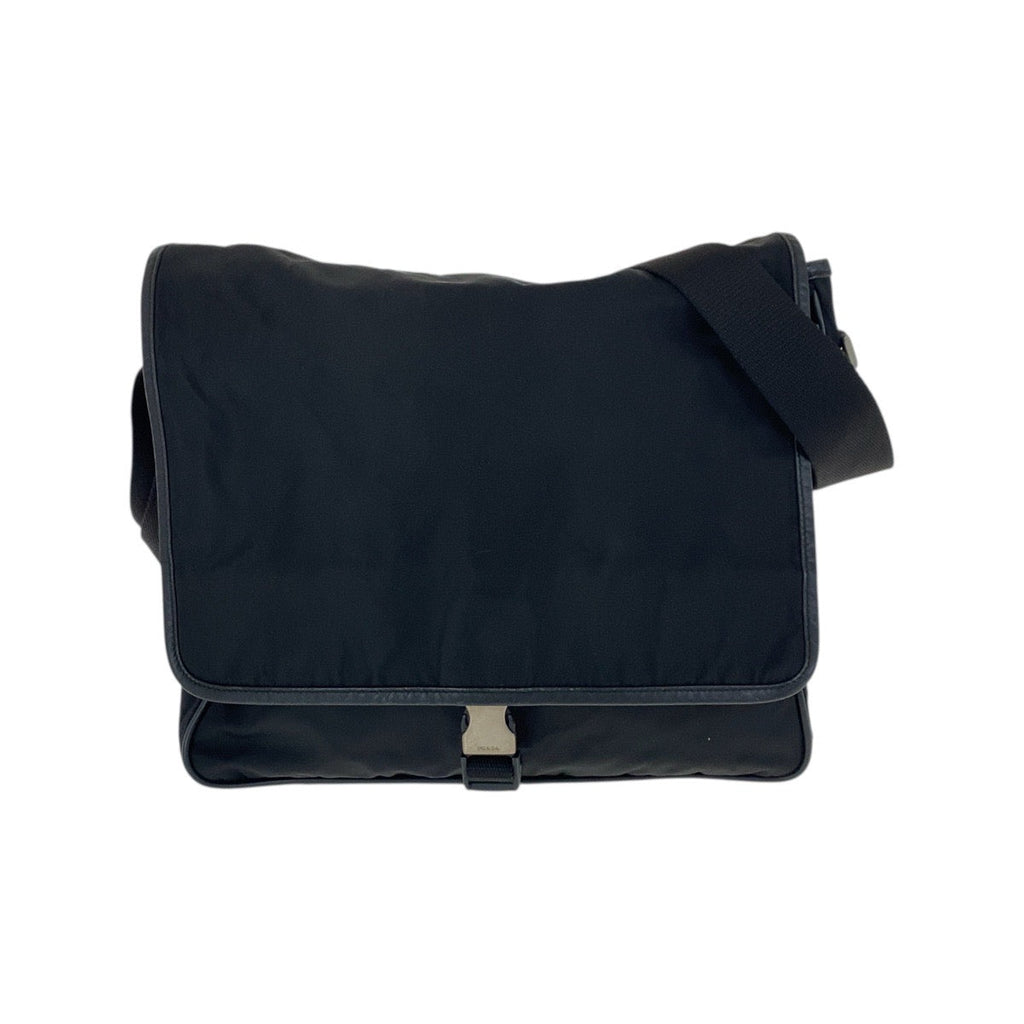 Prada Tessuto Nylon/Leather Shoulder Bag