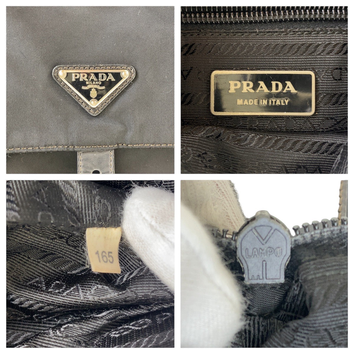 Prada Tessuto Nylon Shoulder Bag