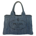 Prada Canapa Canvas Tote Bag