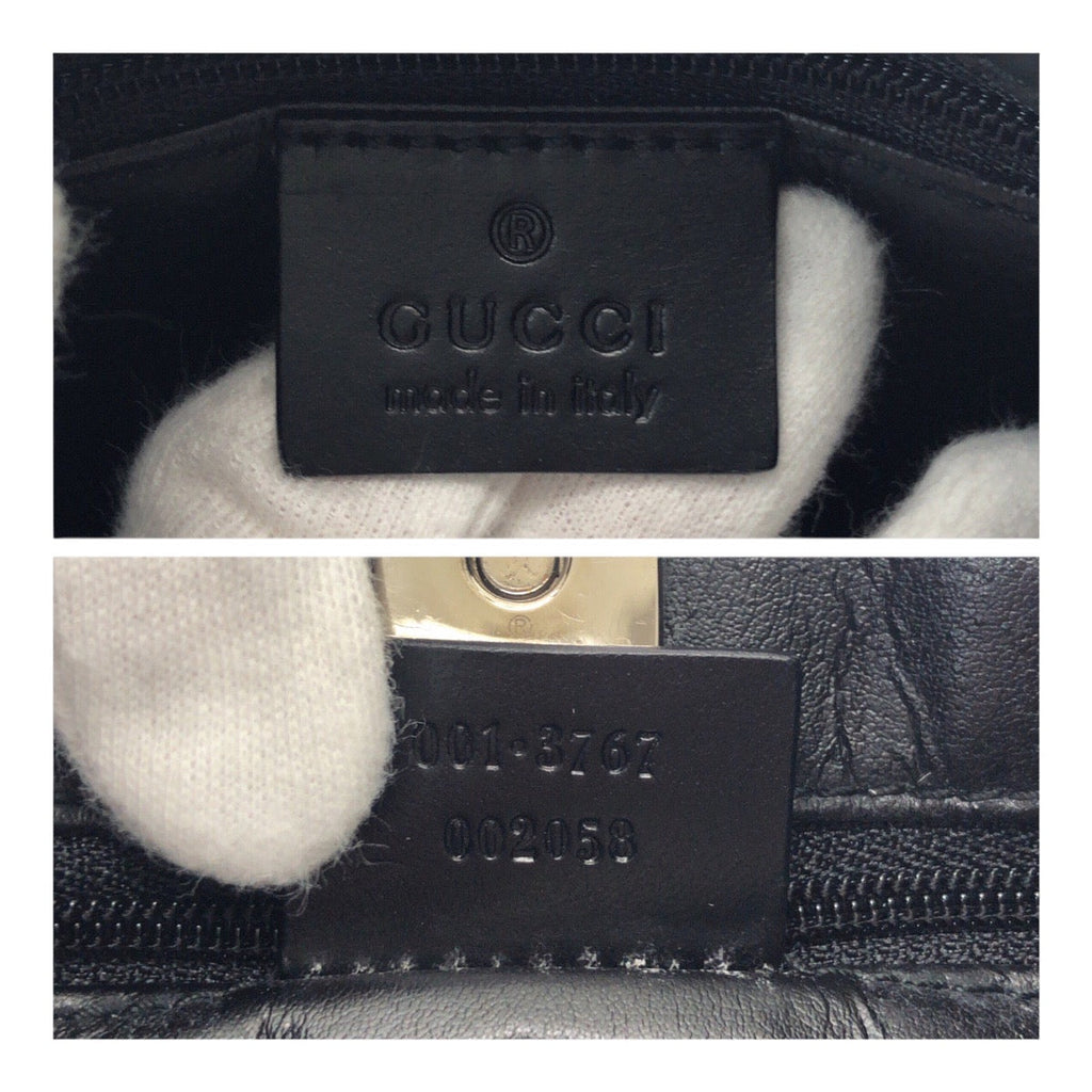 Gucci Nylon Leather Shoulder Bag