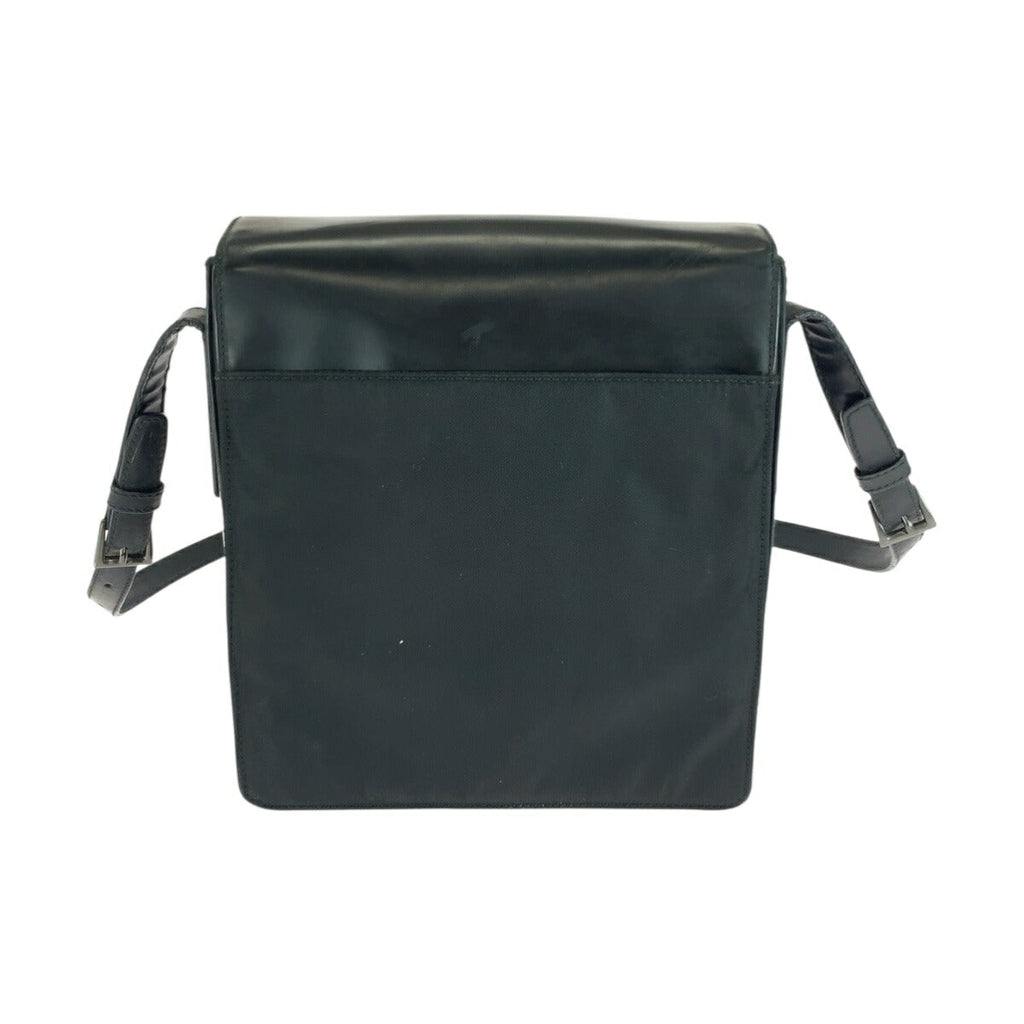 Prada Nylon Leather Shoulder Bag
