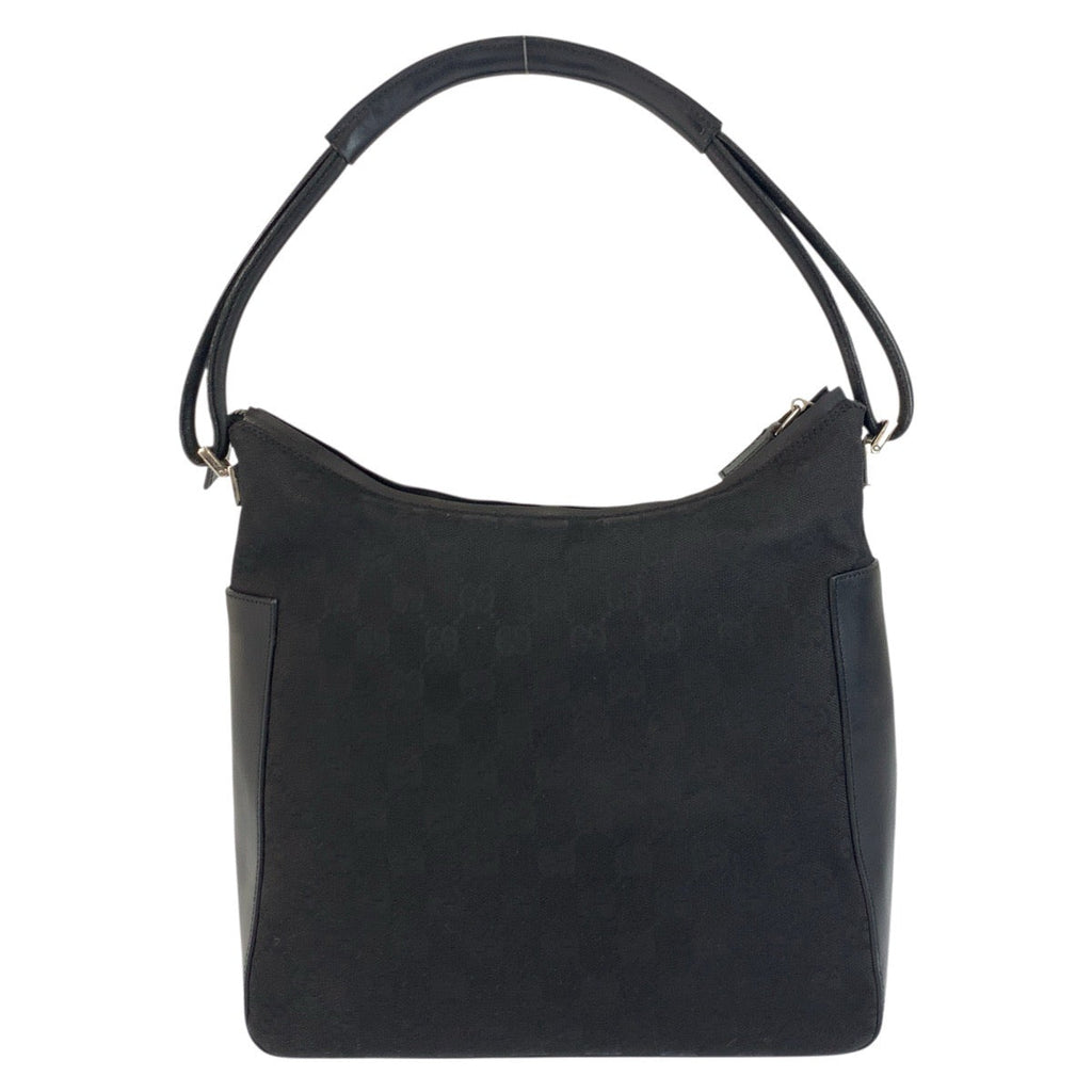 Gucci GG Canvas Leather Shoulder Bag