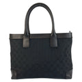 Gucci GG Canvas Leather Tote Bag