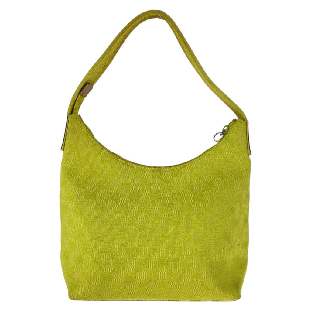 Gucci GG Canvas Leather Shoulder Bag