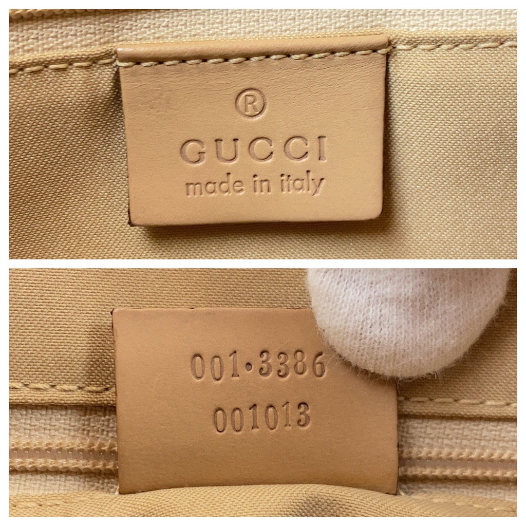 Gucci GG Canvas Leather Shoulder Bag