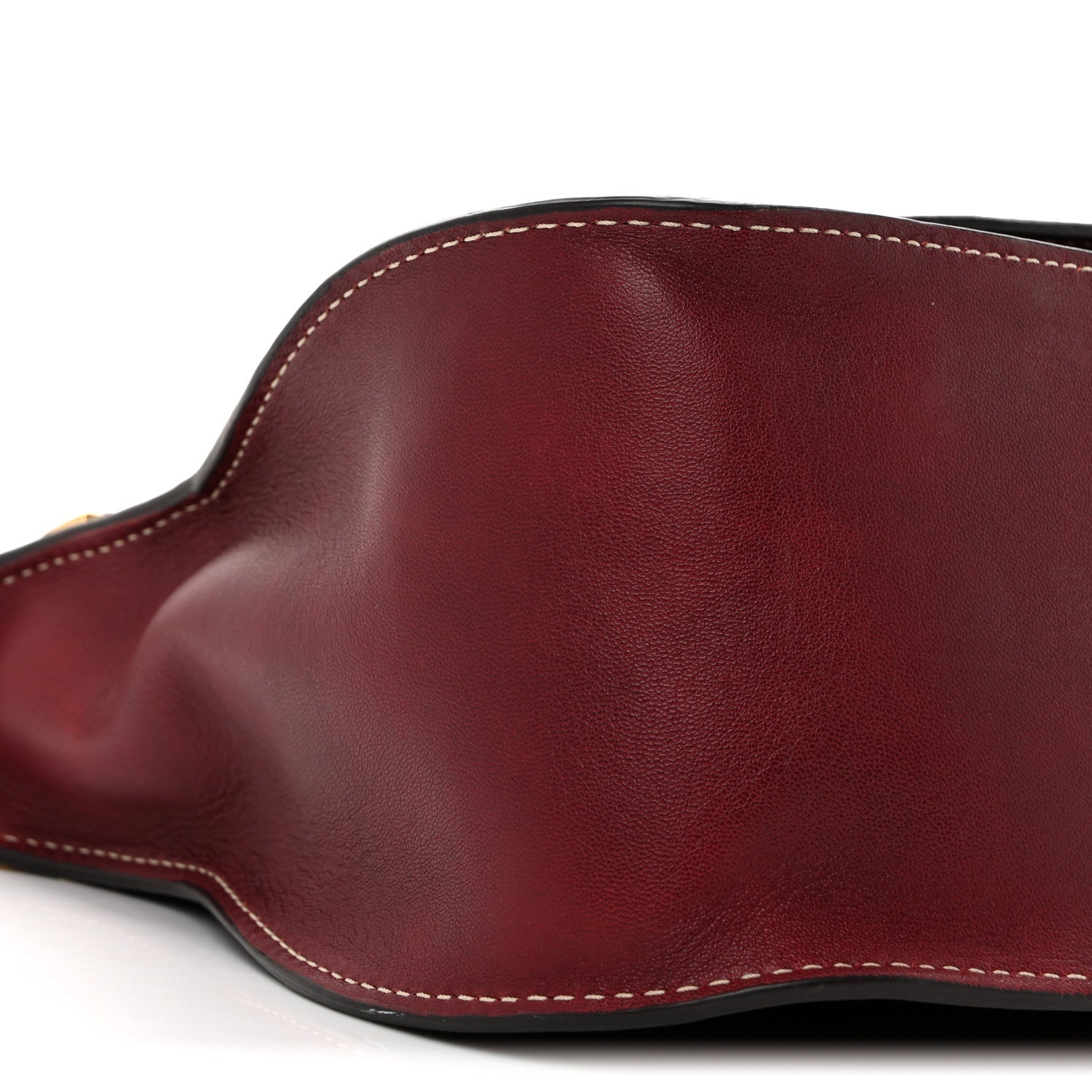 Calfskin Medium Marcie Satchel Stormy Red