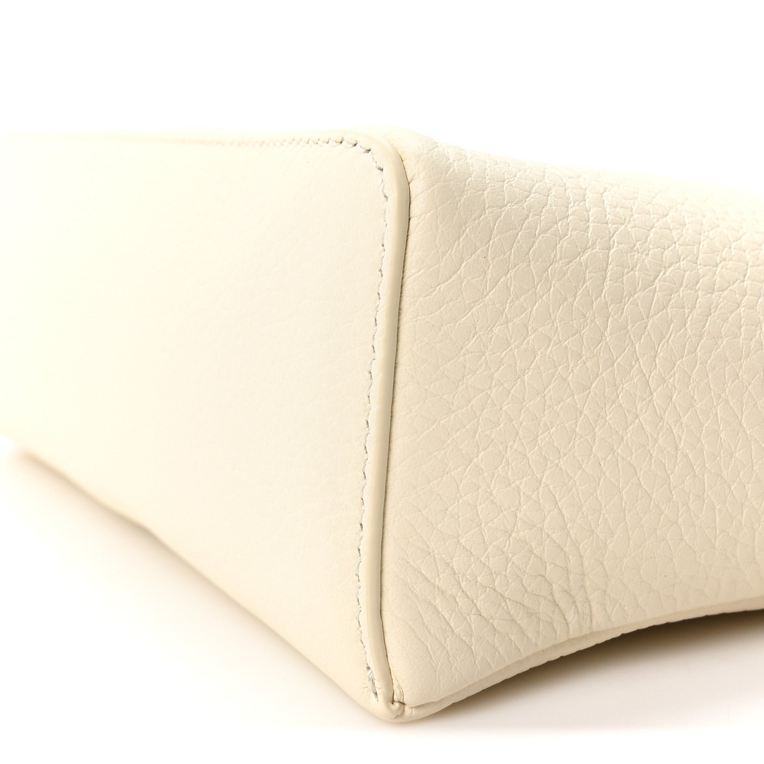 Tender Calfskin L19 Extra Pocket Pouch Whisper White