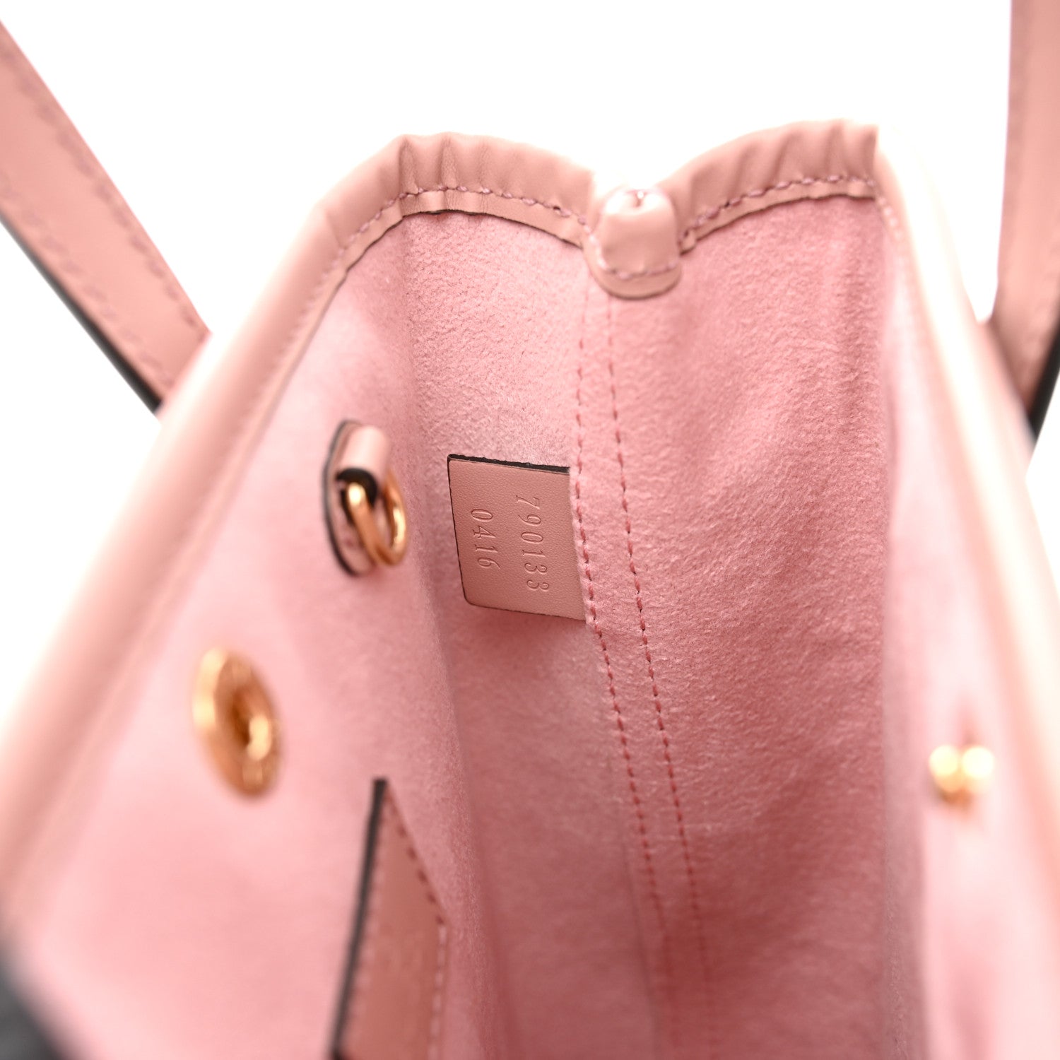 Gilbert Calfskin Jumbo GG Embossed Mini Tote Bag  Dusty Carmine