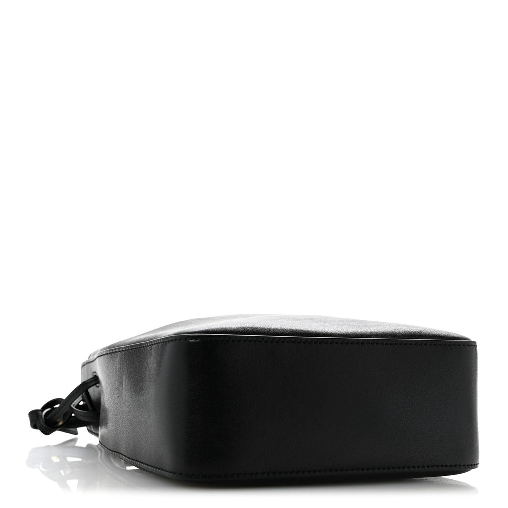 Calfskin Small Bucket Bag Black
