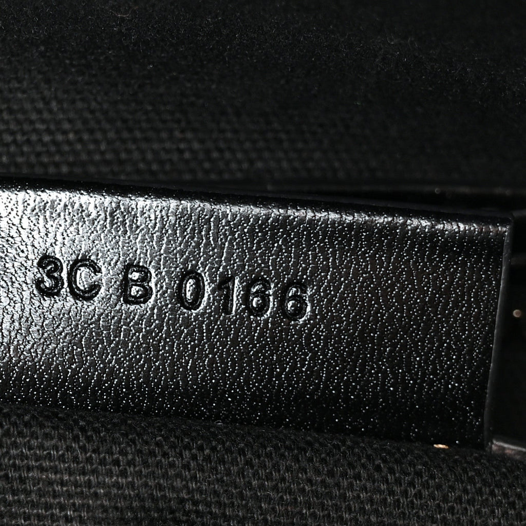 Shiny Lord Calfskin Small Antigona Black