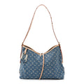 Monogram Denim CarryAll MM Blue