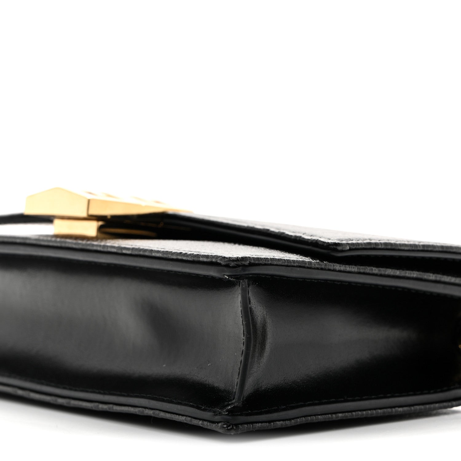 4G Coated Canvas Small Chain Shoulder Bag Black