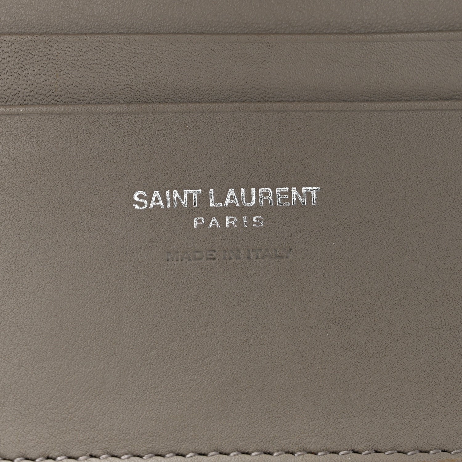 Calfskin Monogram Toy Cabas  Oyster Grey