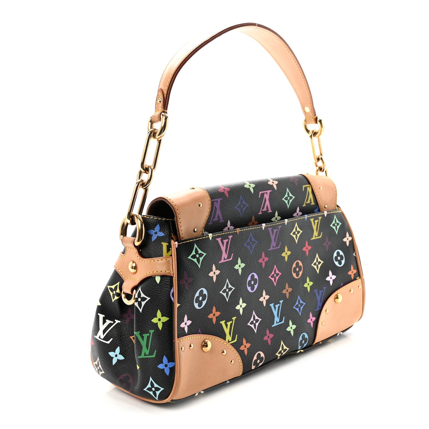 Monogram Multicolor Beverly MM Black