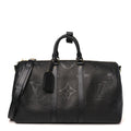 Empreinte Monogram Giant Keepall Bandouliere 45 Black
