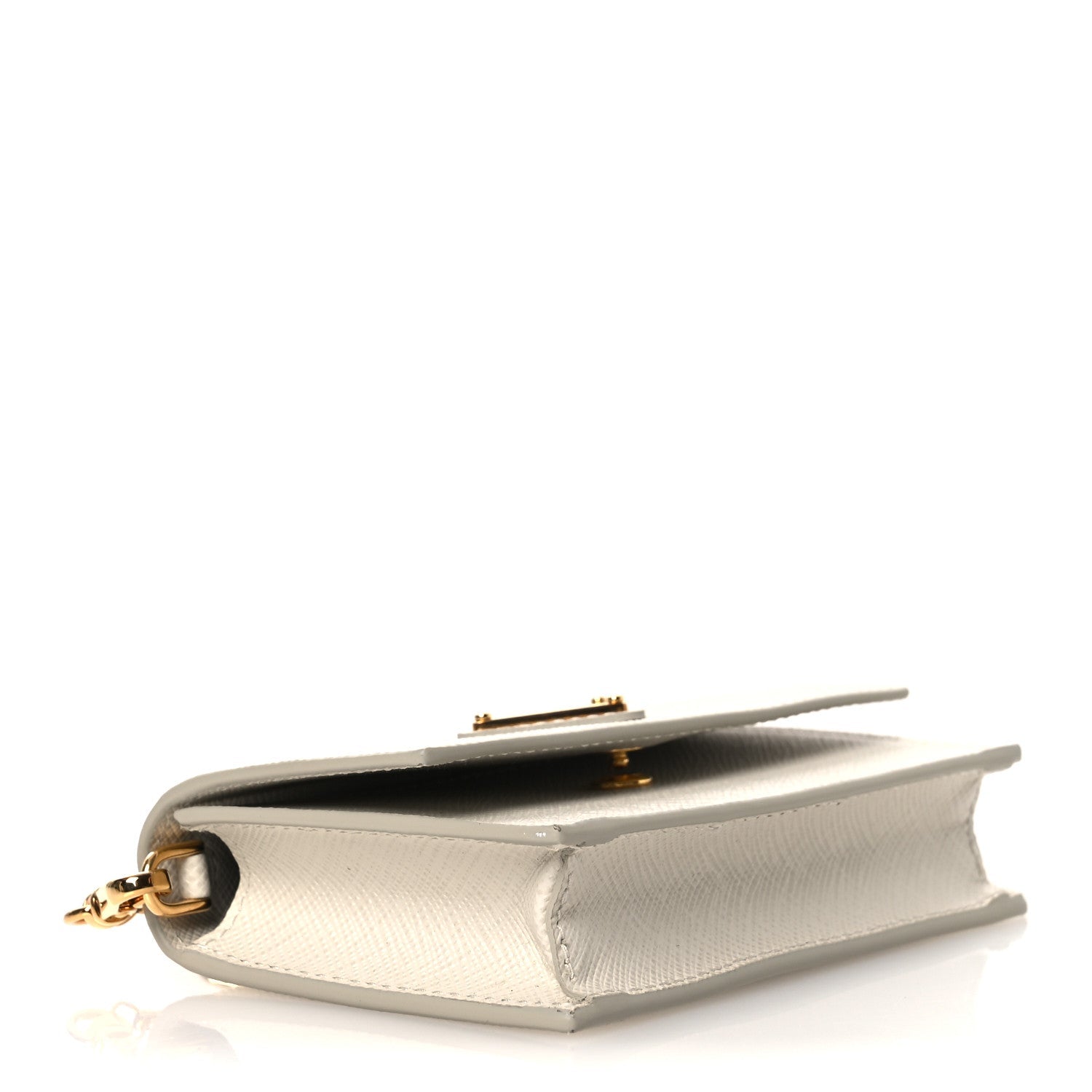 Saffiano Card Holder With Chain Talco