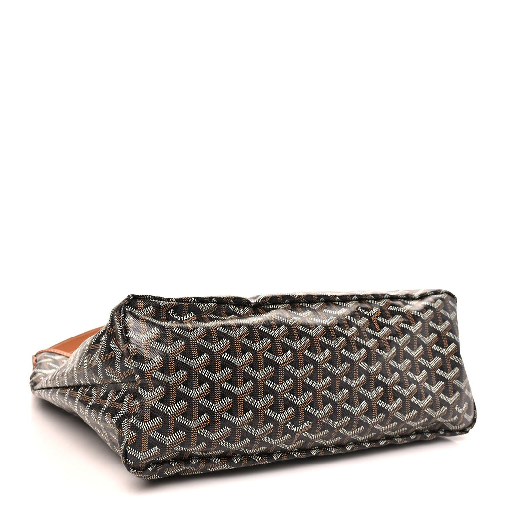 Goyardine Boheme Hobo Black Gold