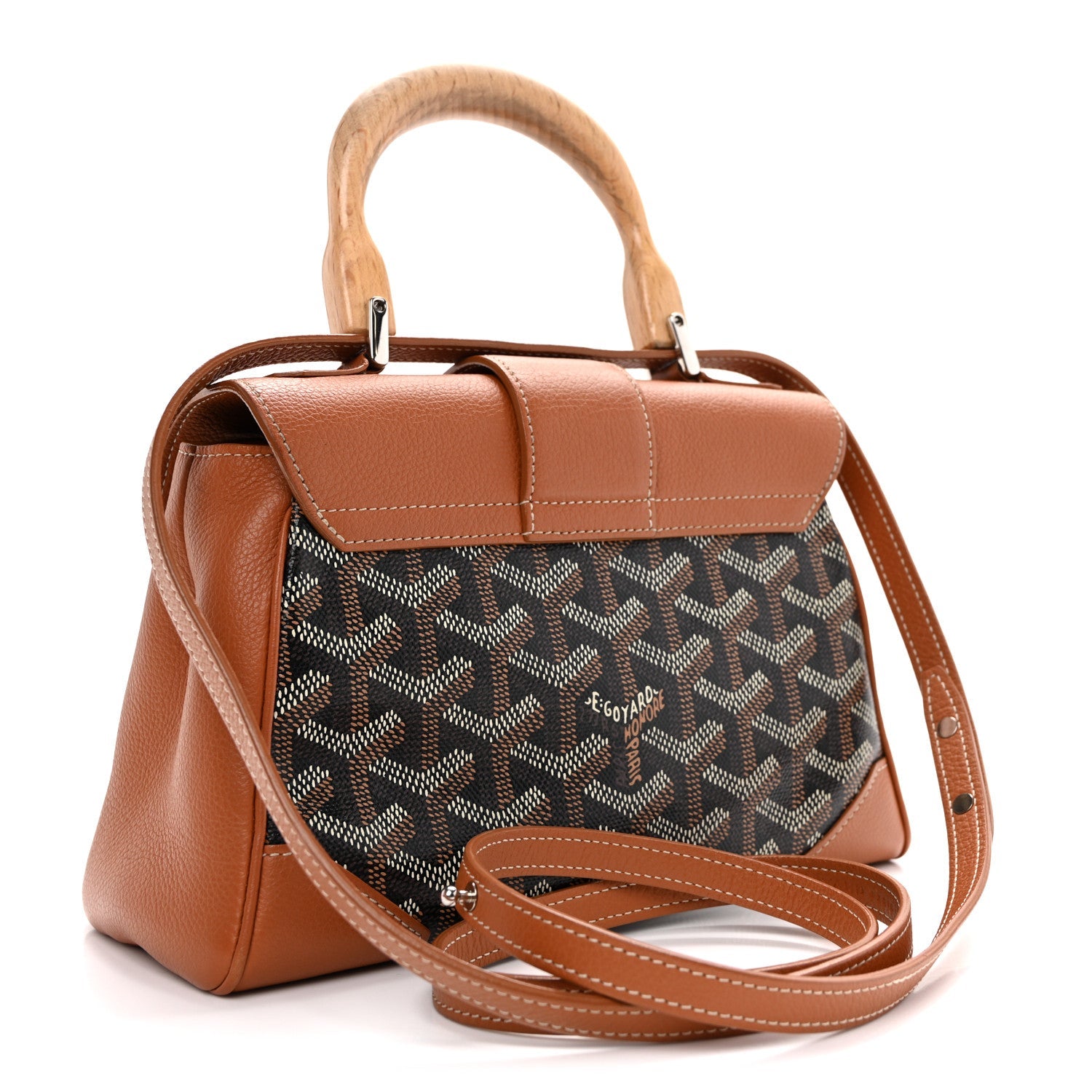 Goyardine Mini Saigon Black Gold