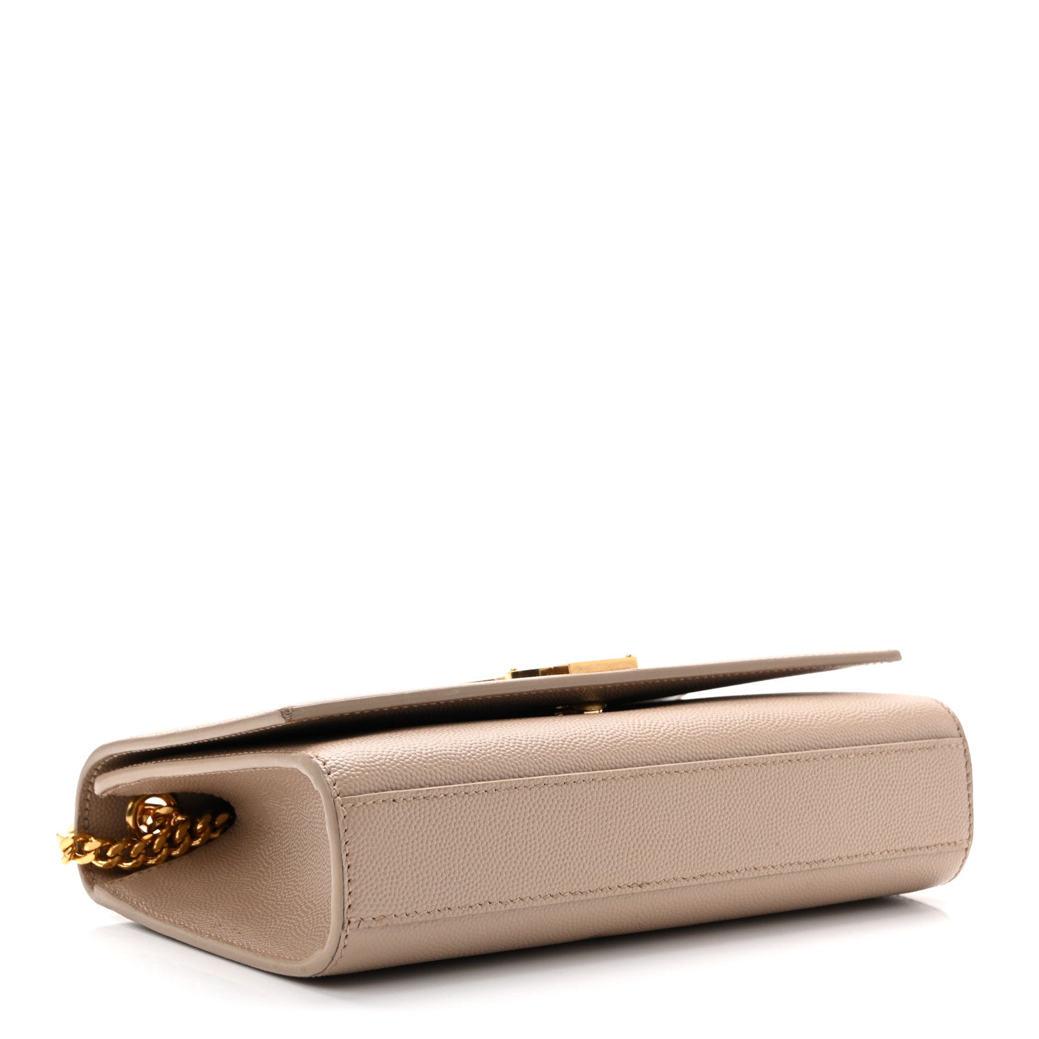 Grain De Poudre Small Monogram Kate Satchel Dark Beige