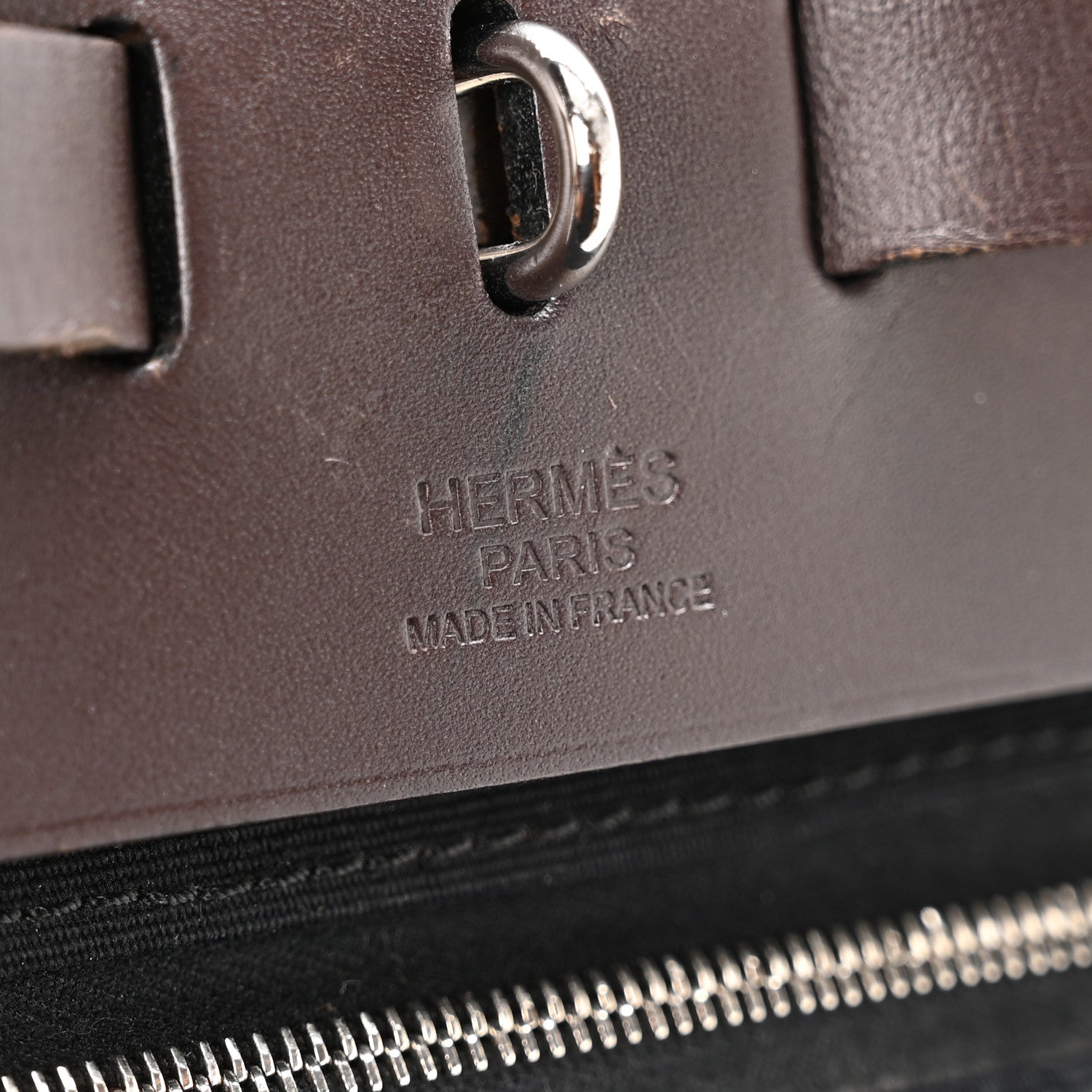Toile Vache Hunter Herbag Zip 39 MM Black Ebene