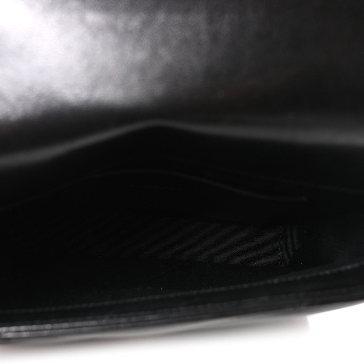 Lambskin Quilted Monogram Toy Loulou Crossbody Bag Black