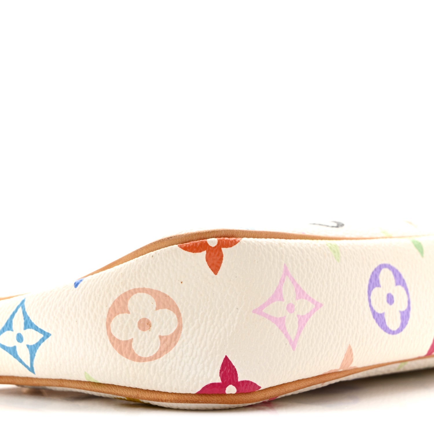 Monogram Multicolor Pochette Accessories White