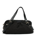 Diamante Bridle Tote Dark Brown