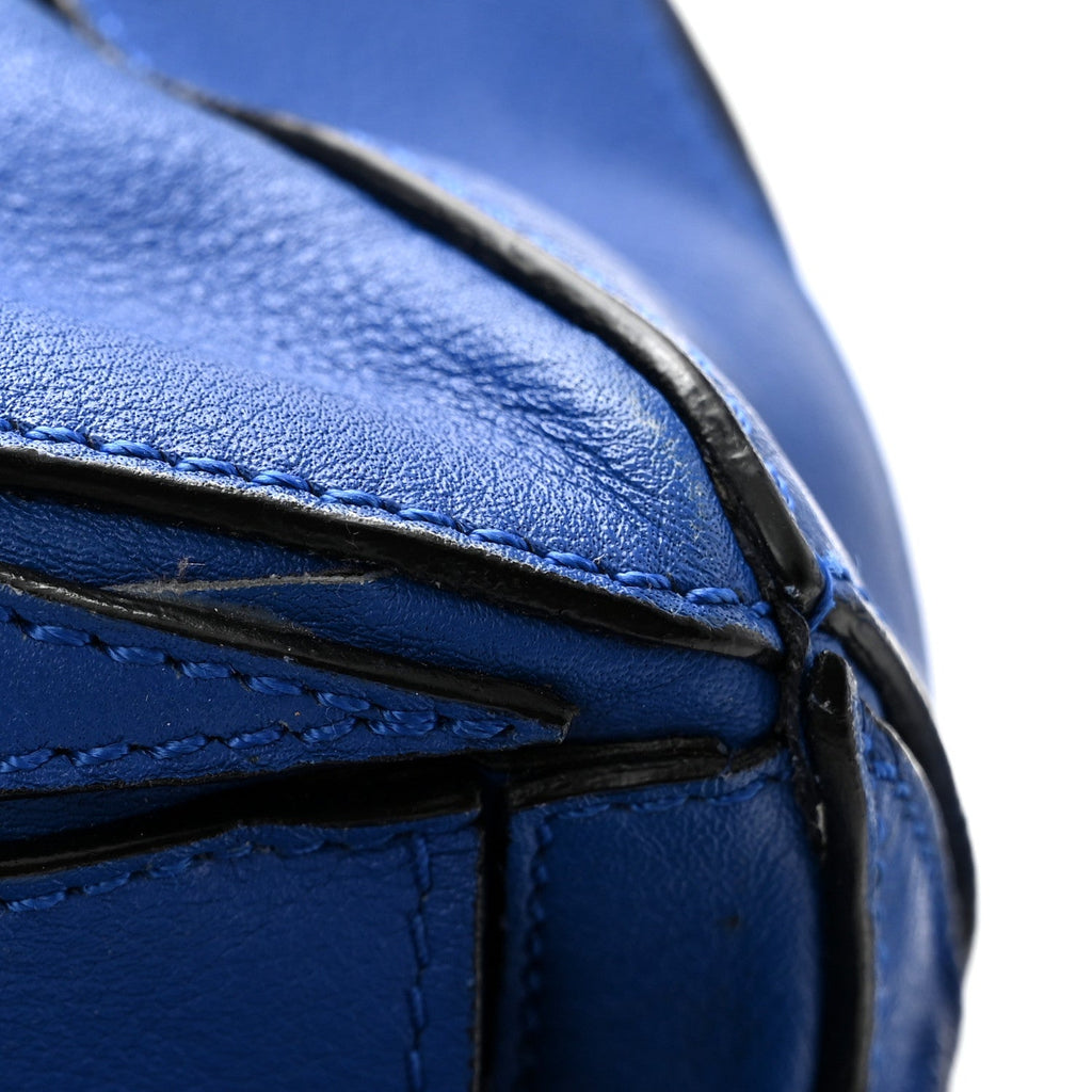 Calfskin Medium Puzzle Bag Electric Blue