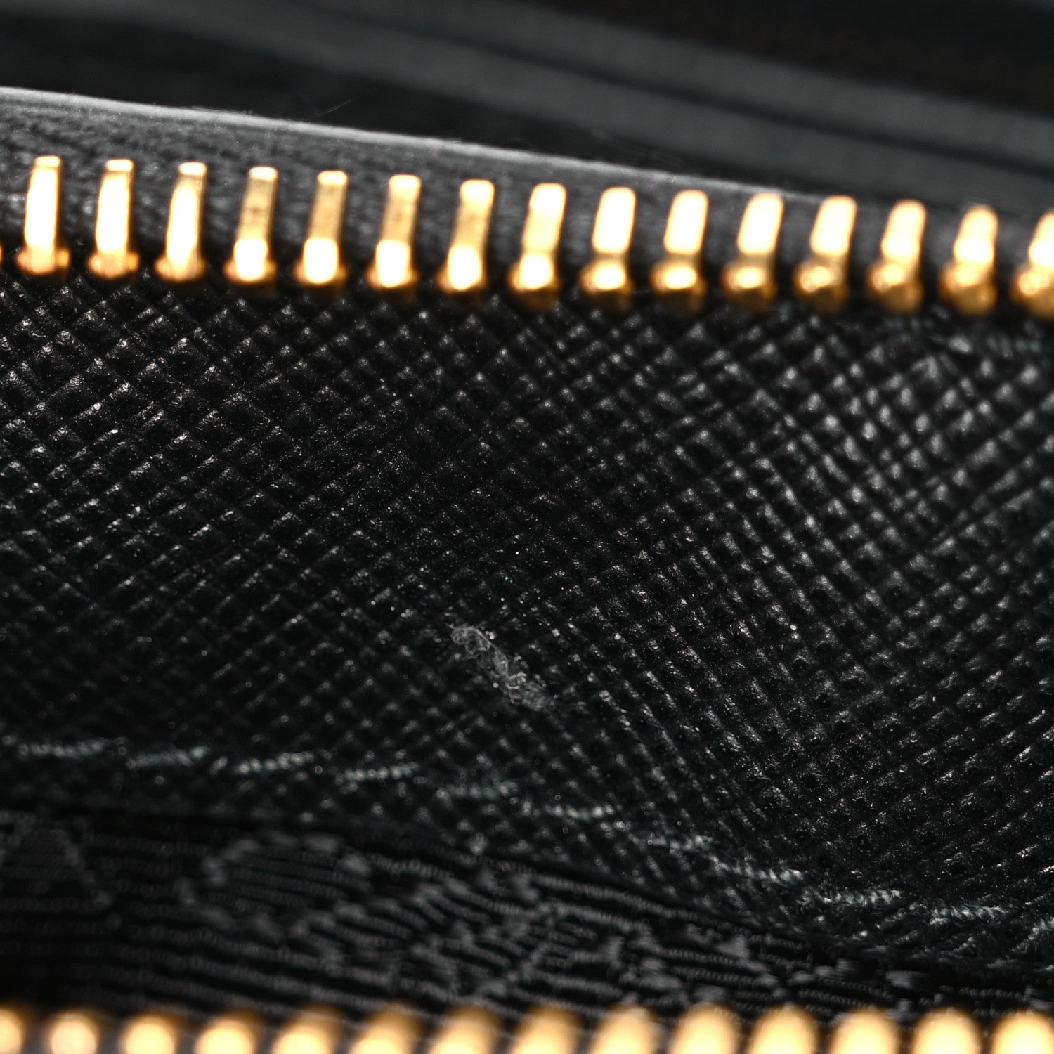 Saffiano Lux Mini Galleria Double Zip Tote Black
