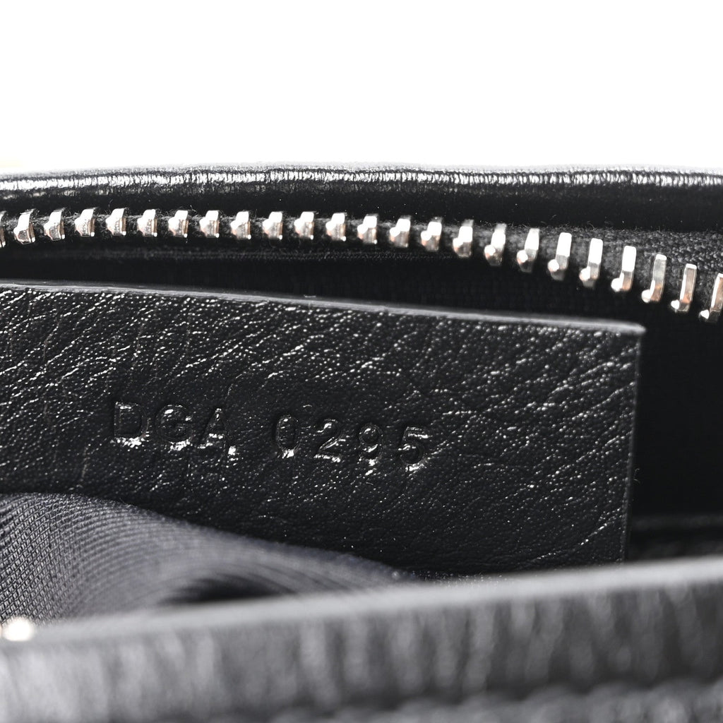 Sugar Goatskin Mini Pandora Black