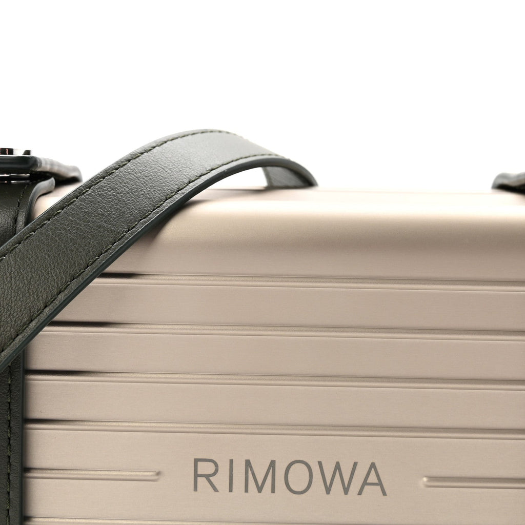 Gloss Polycarbonate Personal Cross-Body Bag Titanium