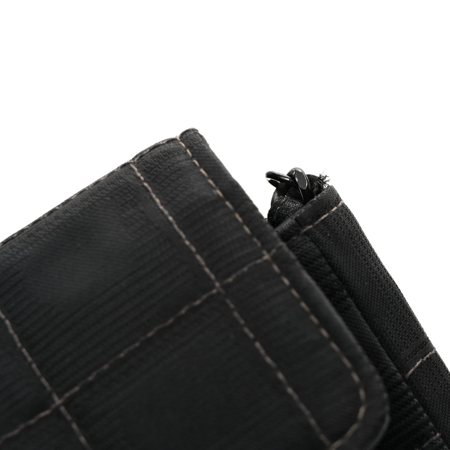 Nylon Travel East West Flap Black