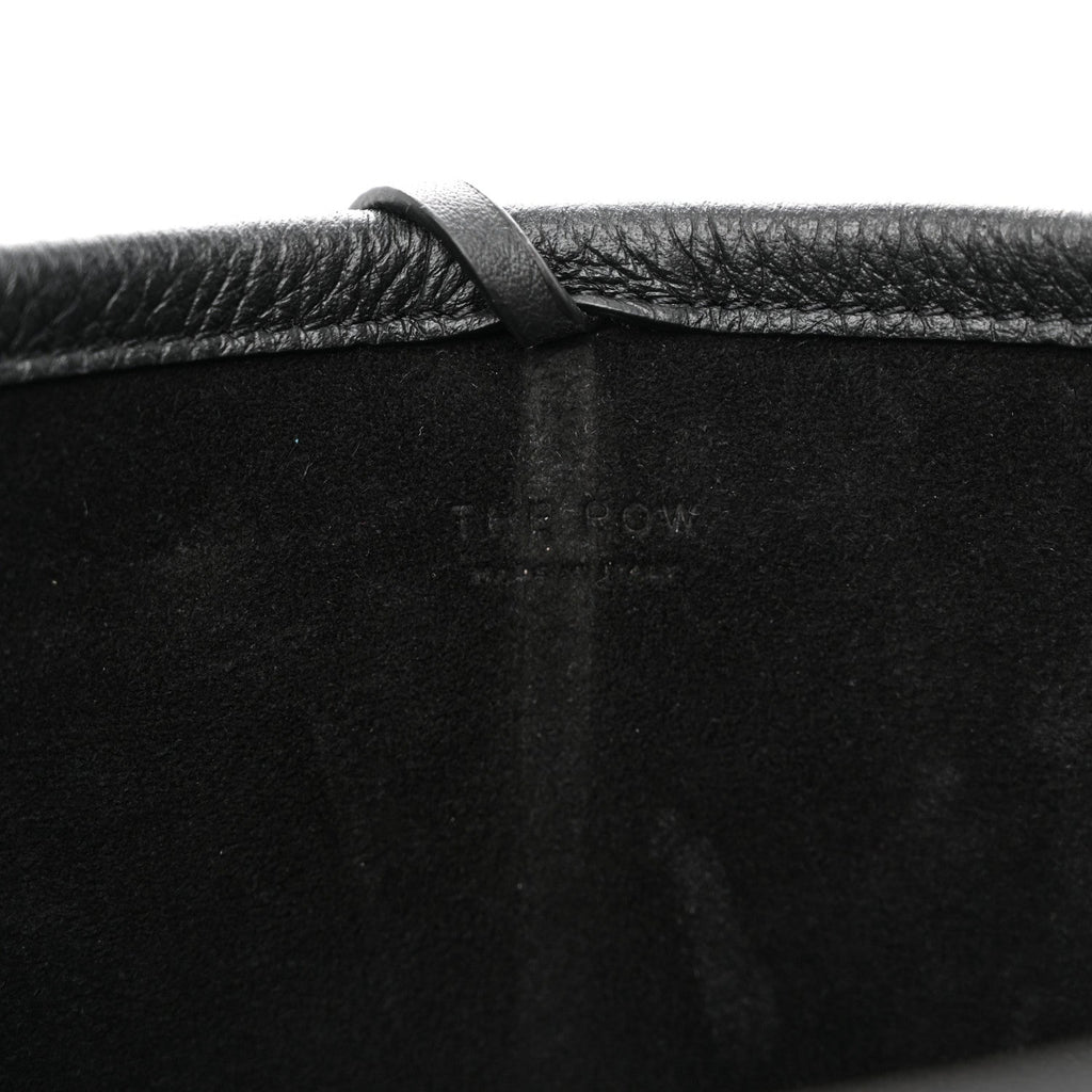 Grained Calfskin Small N/S Park Tote Black