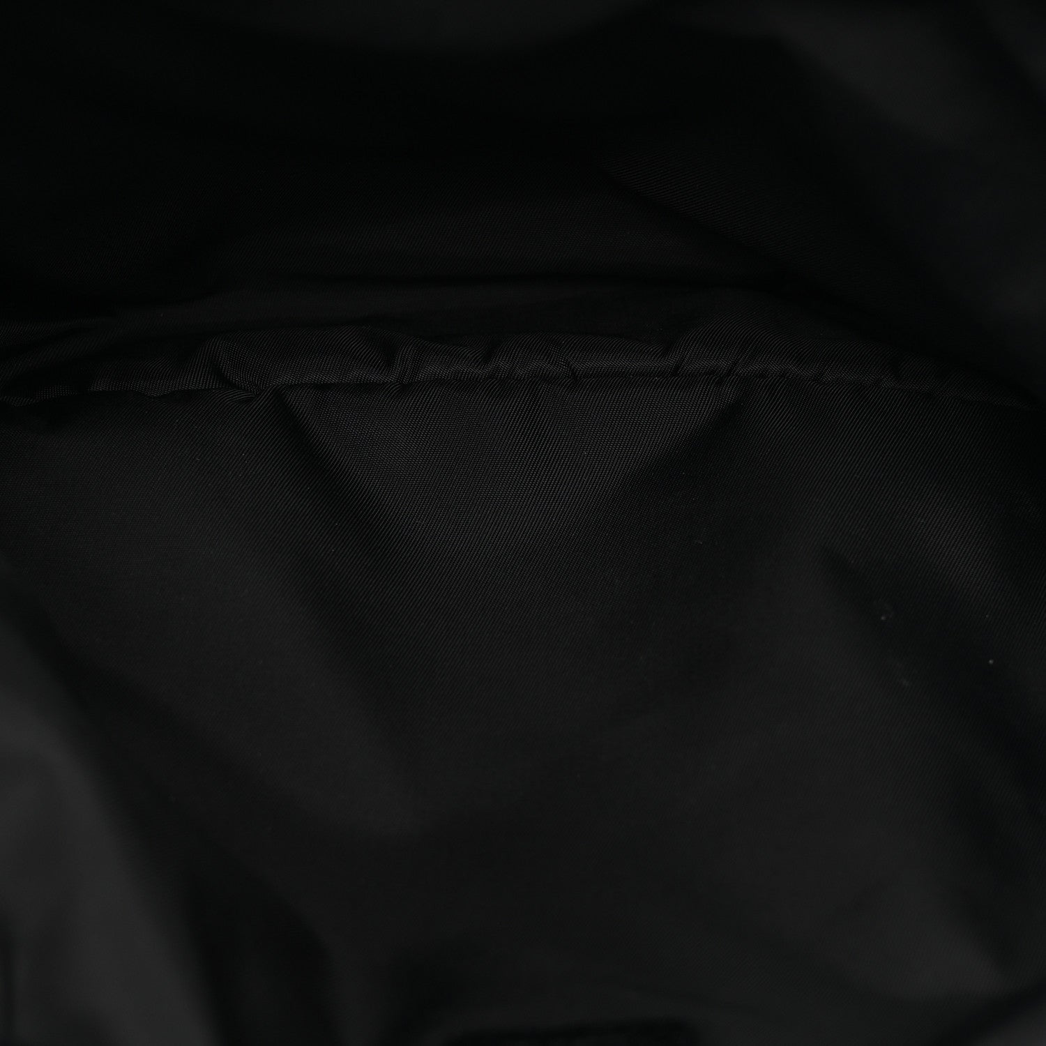 Nylon 80s Logo Patch Belt Bag Black