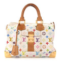 Monogram Multicolor Speedy 30 White