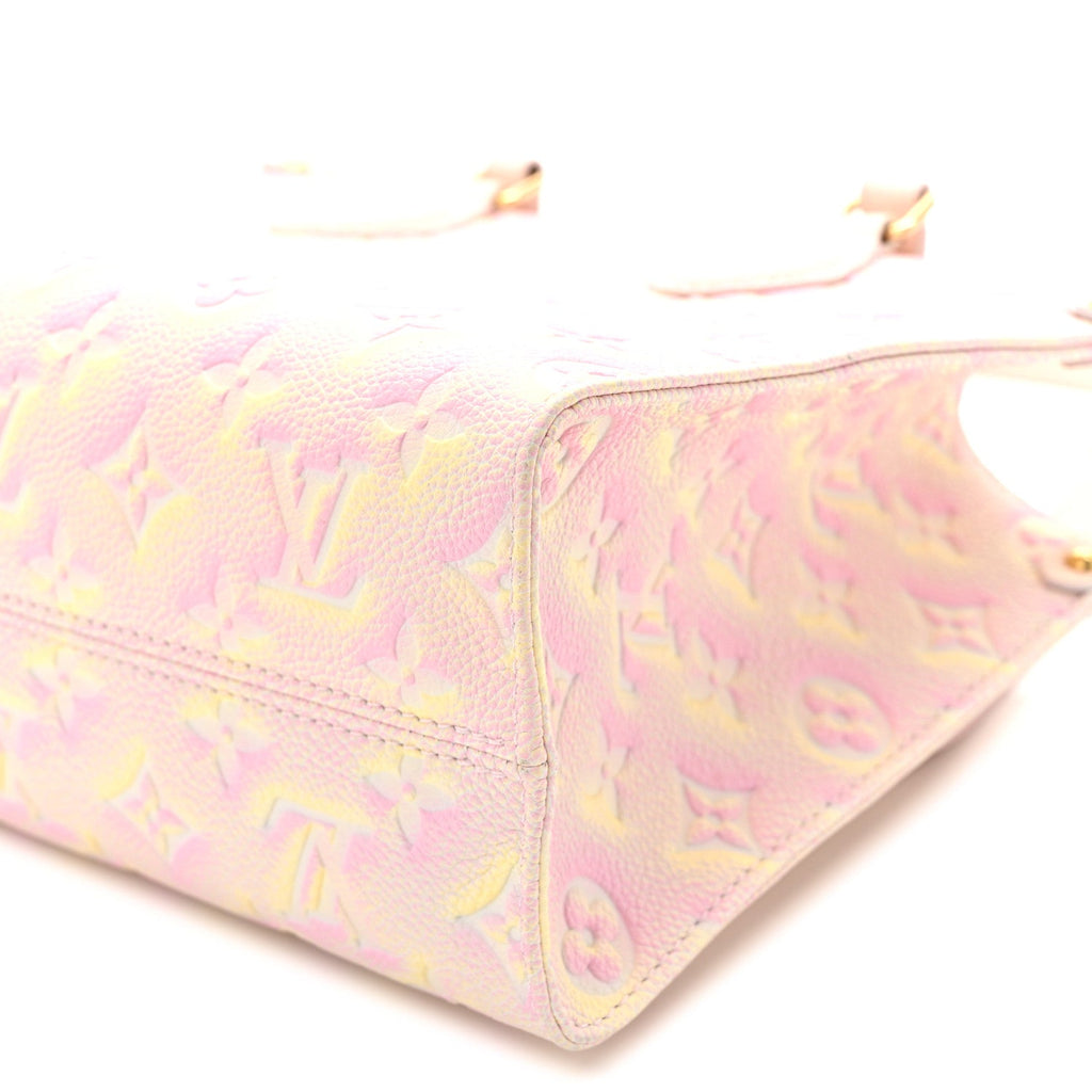 Empreinte Monogram Summer Stardust Onthego PM Pink