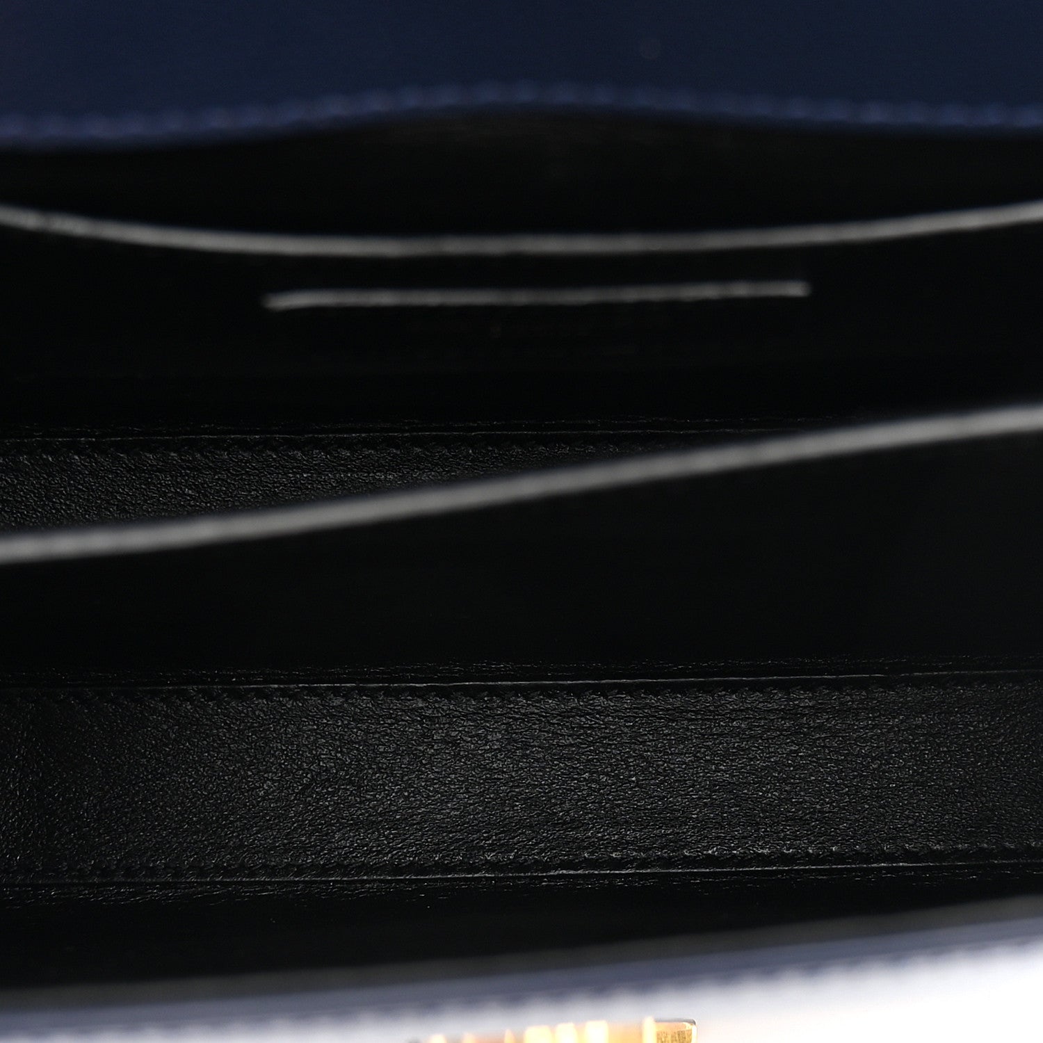 Grain de Poudre Mini Classic Monogram Cassandra Top Handle Blue Charron